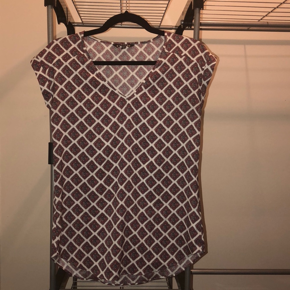 Express patterned blouse